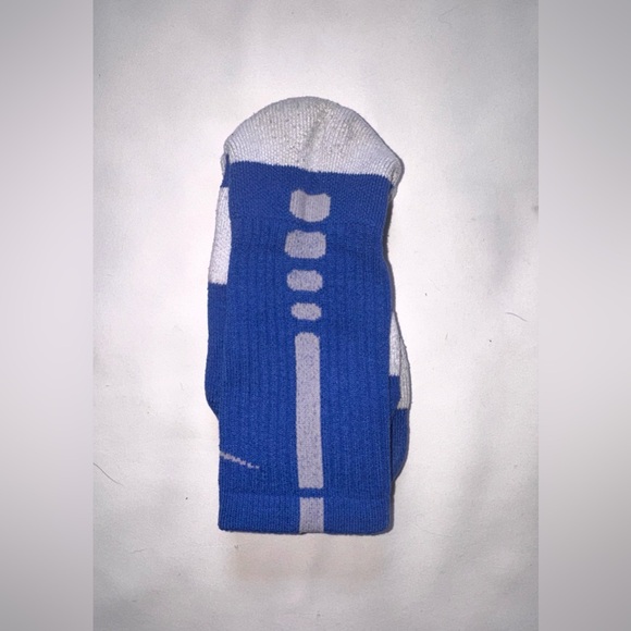 Nike Elite Socks in Blue and White - Picture 1 of 6